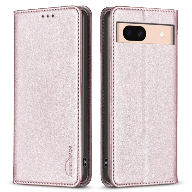 BINFEN COLOR Google Pixel 8a - kotelo PU - nahkainen puhelimen