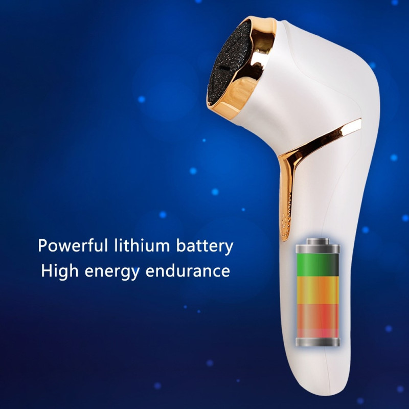 genopladelig elektrisk fodhård Vakuum fodfil skraber