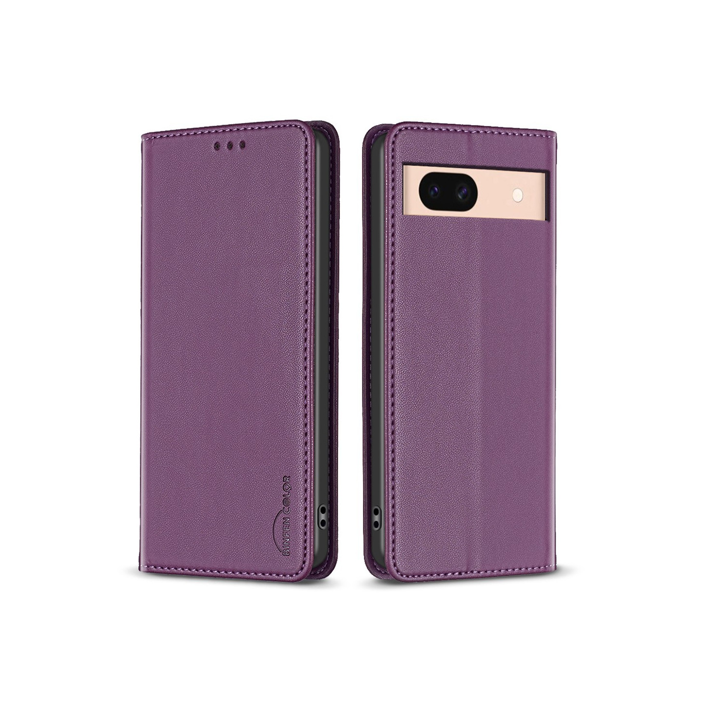 BINFEN COLOR Til Google Pixel 8a Etui PU Læder Telefoncover