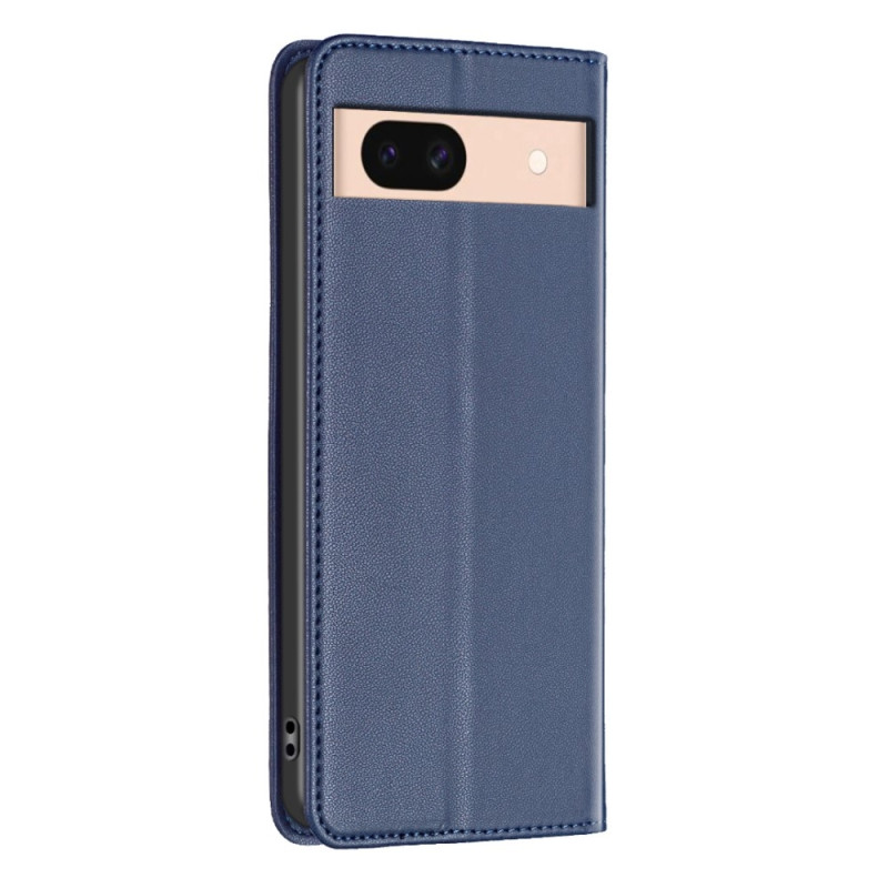 BINFEN COLOR For Google Pixel 8a Case PU Leather Phone Cover