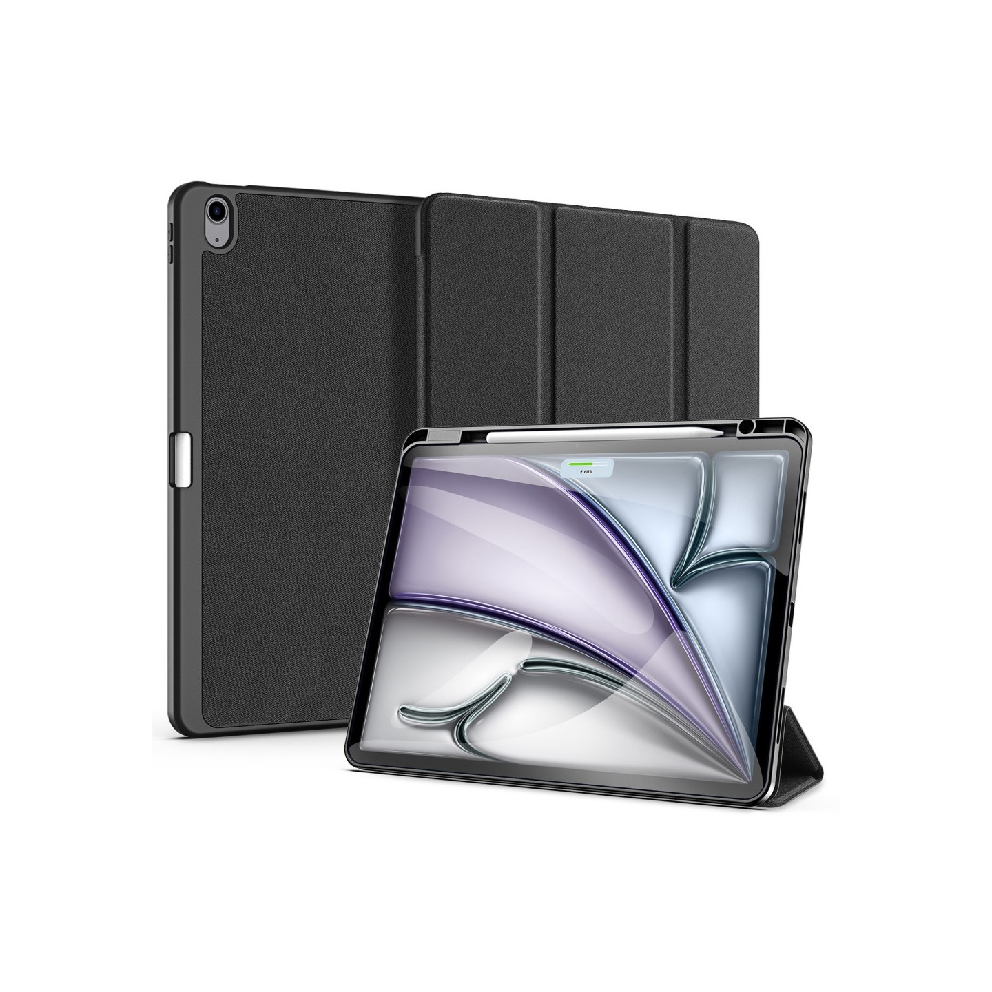 DUX DUCIS Domo iPad Air 13 (2024) Tri - fold Stand - Black