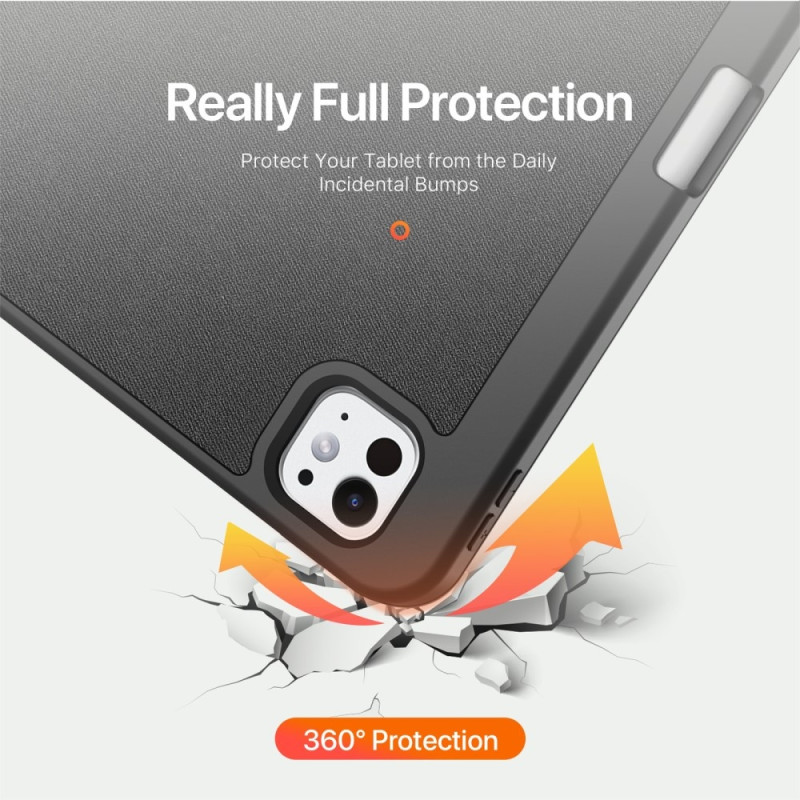 DUX DUCIS Domo iPad Pro 11 (2024) Deksel Trefoldelig - Svart