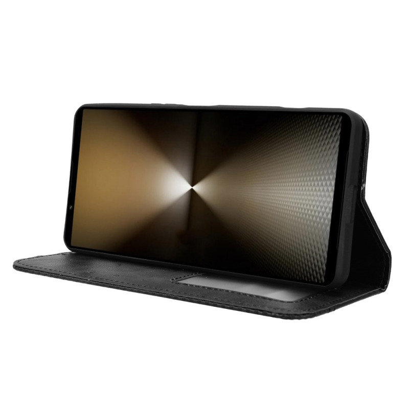 Xperia 1 VI Lommebok - deksel - Svart