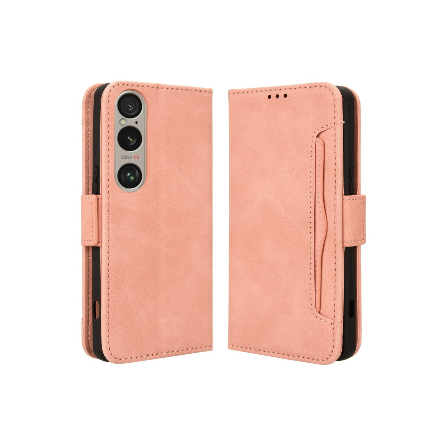 Xperia 1 Vi Lommebok - deksel - Rosa