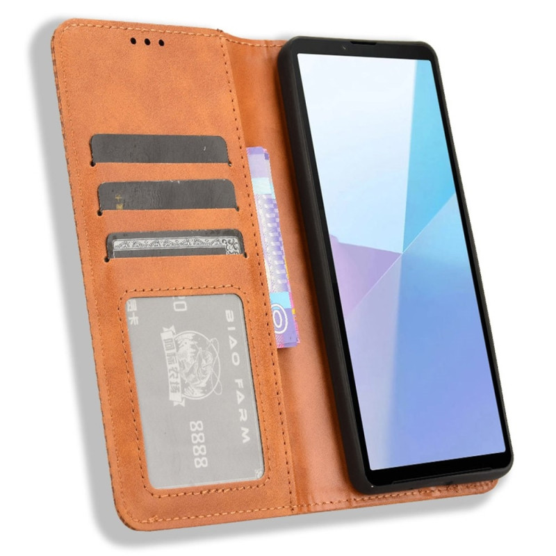 Wallet Stand Flip Phone Case for Sony Xperia 10 VI