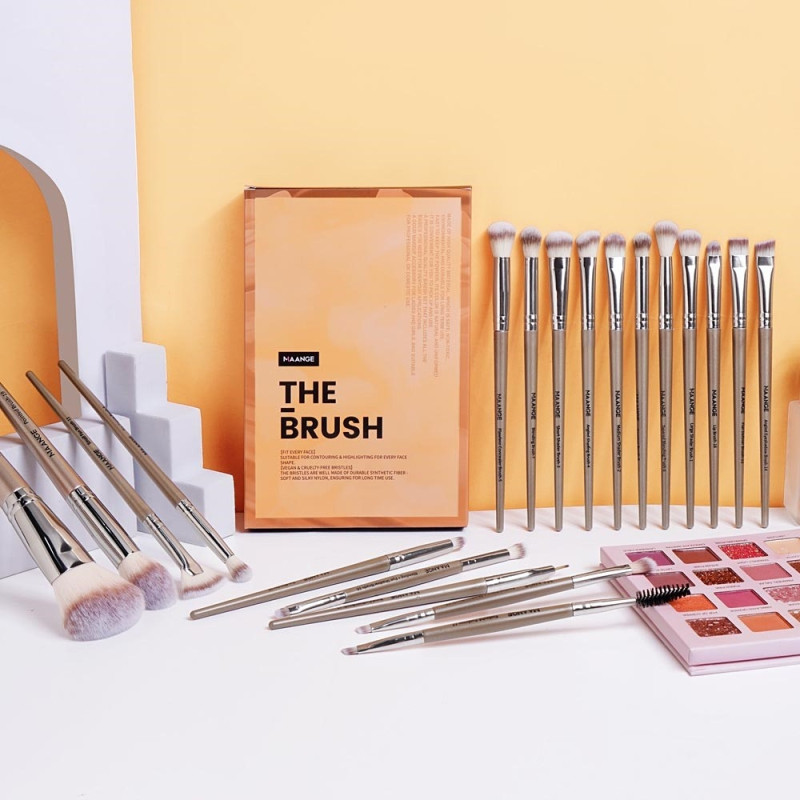 20 fiber øjenskygge børste Basic Blusher Eyebrow Makeup Makeup