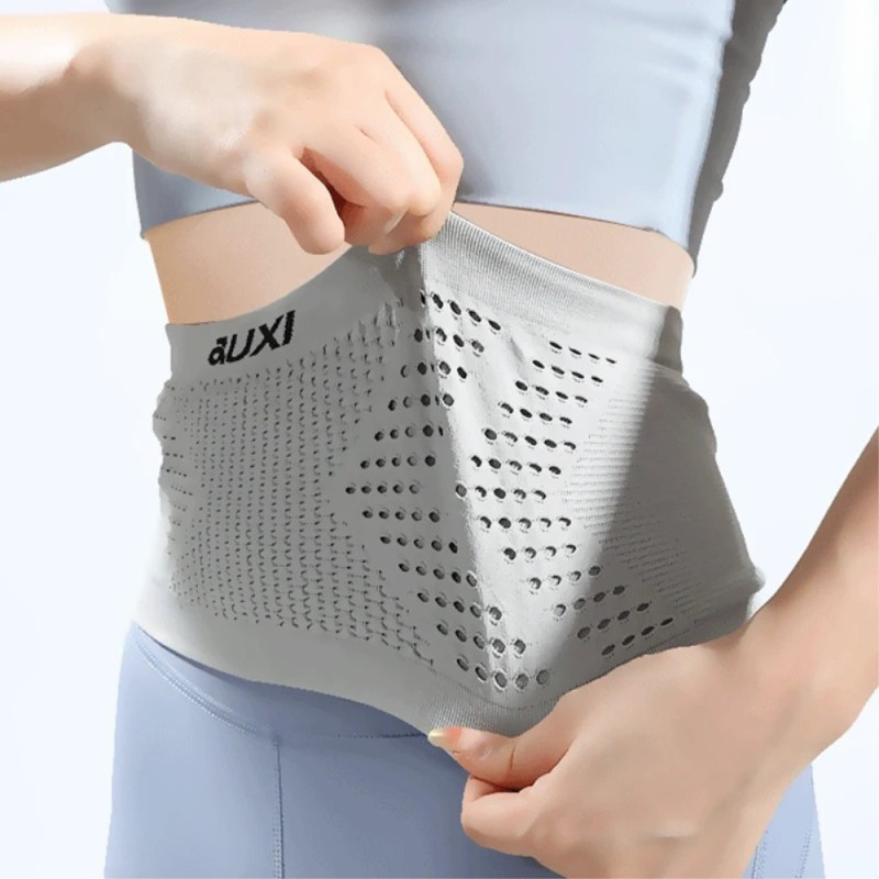 Elastisk løbebælte - taljetaske Fanny Pack - Sort / M