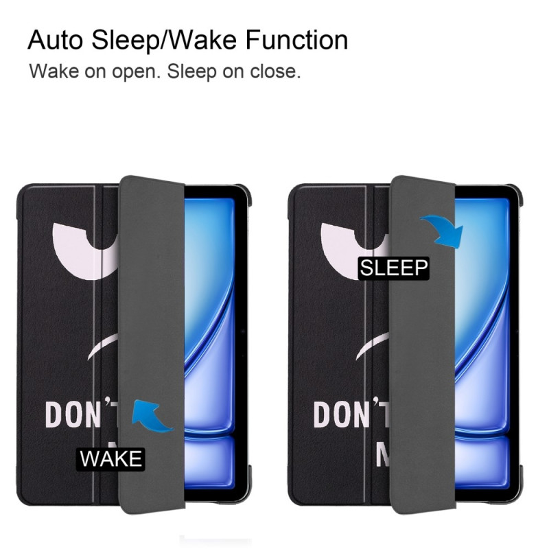 For iPad Air 11 (2024) Case Tri - fold Stand Tablet Cover - Don't