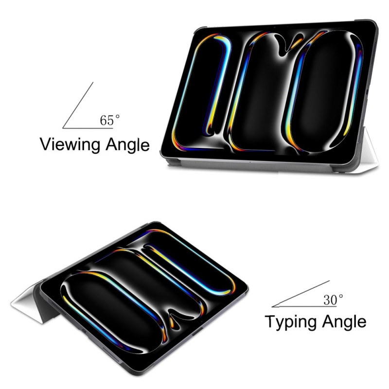 Til iPad Pro 11 (2024) Etui Tre - fold Stativ Tablet Cover - Cat