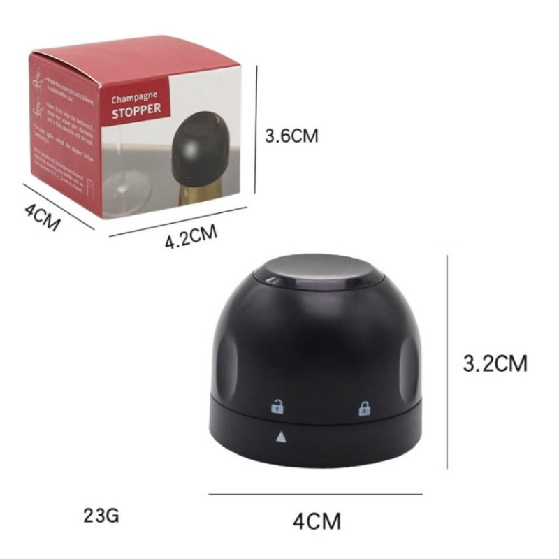 Champagne Saver Fresh - keeping Leakproof Bottle Sealing Cap Stopper