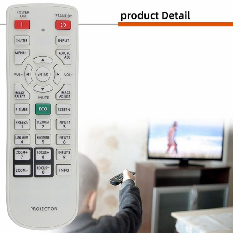 Replacement Remote Control N2QAYA000039 for Panasonic Projector