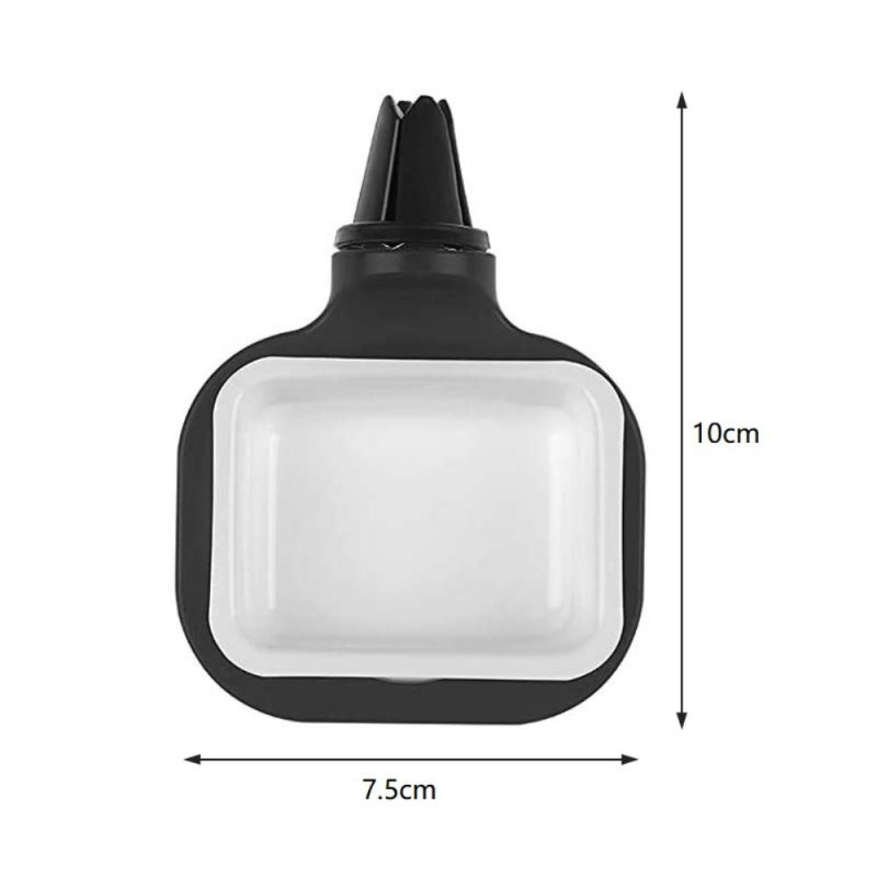 Car Sauce Holder Air Vent Sauce Holder Removable Dipping Sauces Container - Punainen