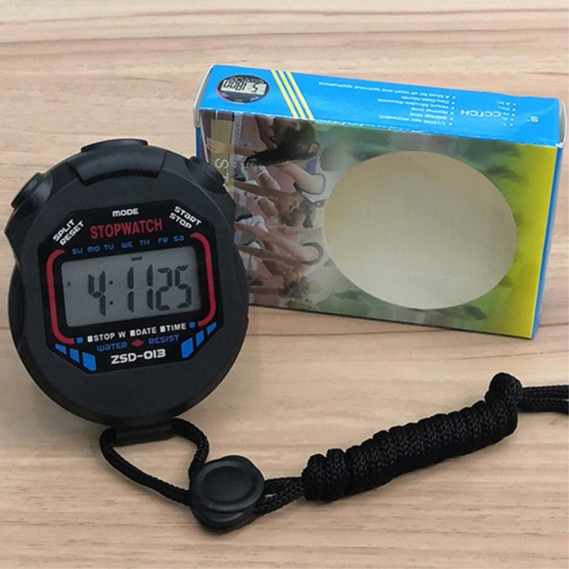Digital Stopwatch Timer Swimming Running Sports Counter