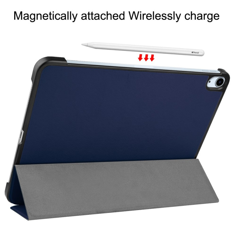 For iPad Air 11 (2024) Case Tri - fold Stand Tablet Cover - Darkblue