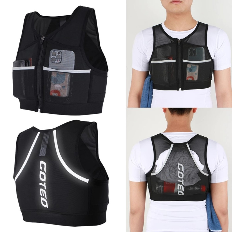 Hydration running vest Reflective bike running Marathon - Medium
