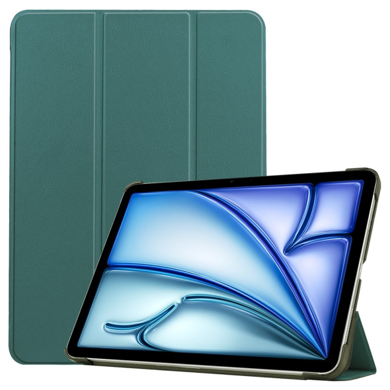 For iPad Air 11 (2024) Case Tri - fold Stand Tablet Cover - Green