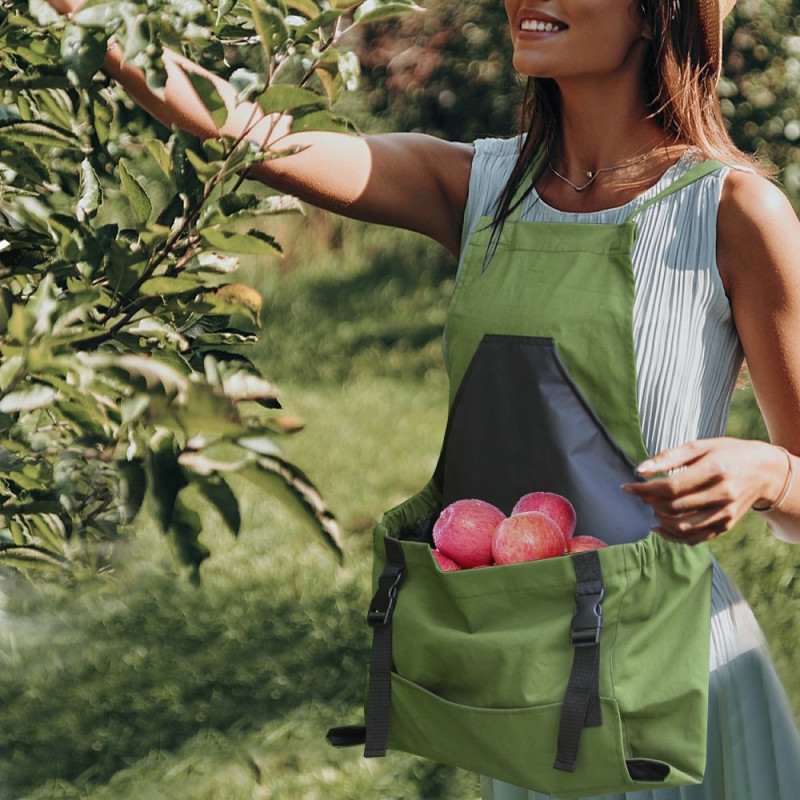 Picking Fruit Apron fruit picking Storage of fruit Garden
