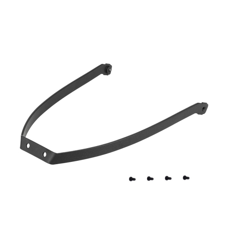 For Scooter Xiaomi 4 Pro ABS Rear Fender + Metal Support Bracket