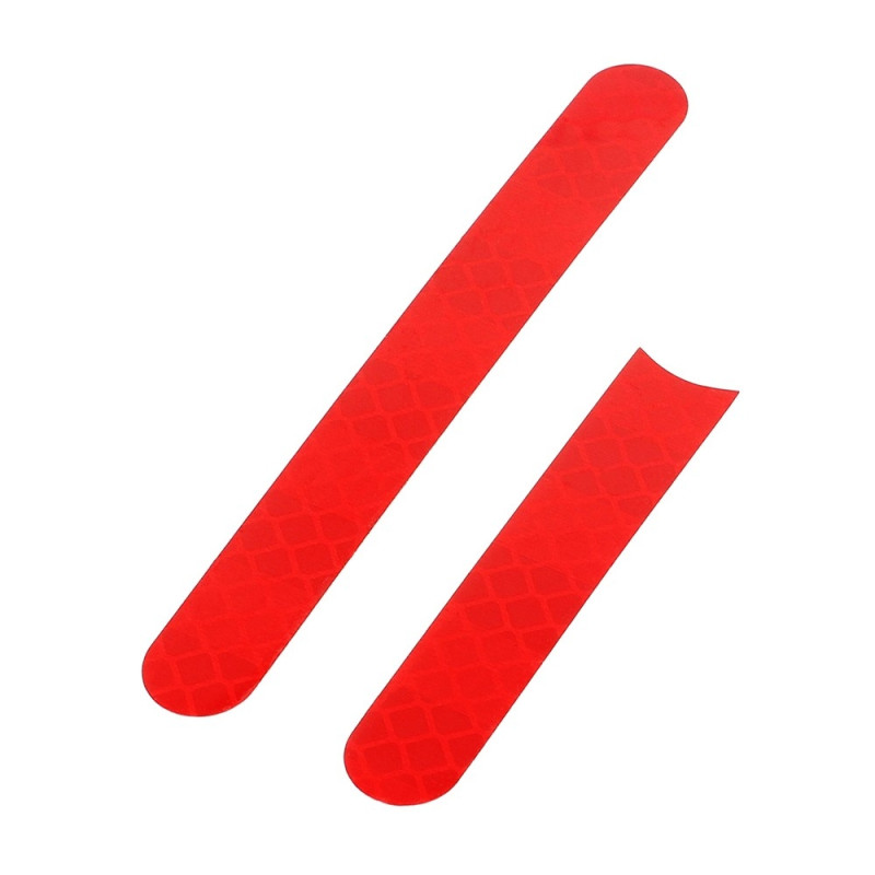 For Scooter Xiaomi 4 Pro Front wheel decoration cover + reflectors