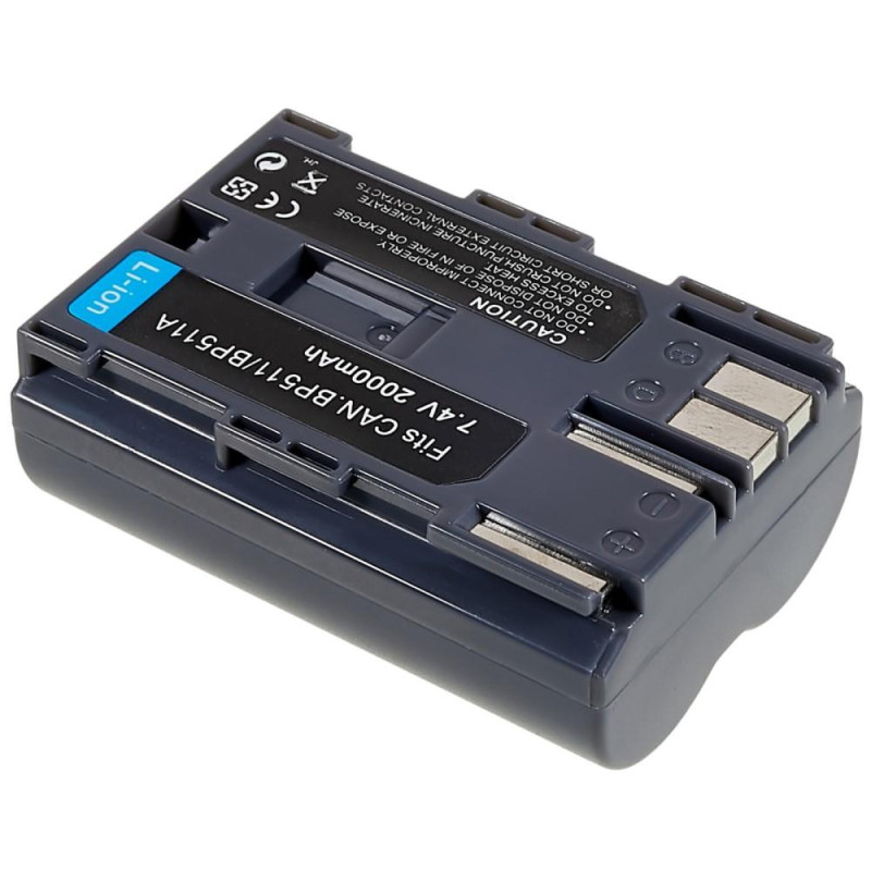 BP - 511 Li - ion Battery for Canon EOS 40D / 300D / 5D / 20D / 30D / 50D / 10D / G5 / G6 Etc
