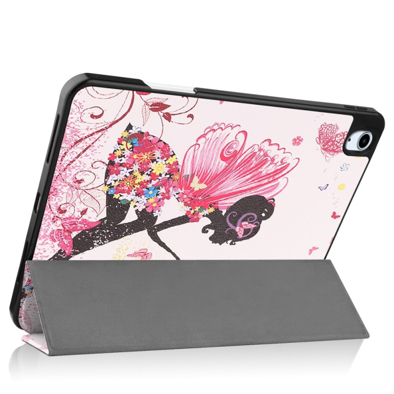 For iPad Air 11 (2024) Case Tri - fold Stand Tablet Cover with Pen Slot - Girl