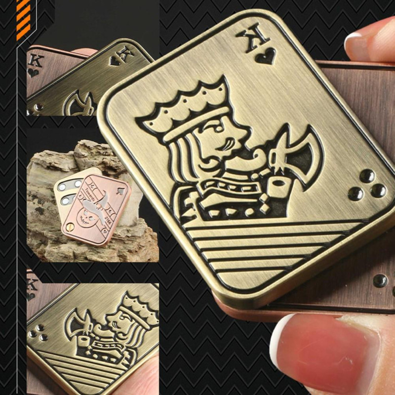 Fidget Spinner Avslapping Stress Magnetisk sensorisk Poker