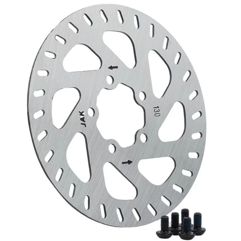 For Xiaomi Electric Scooter 4 Pro 130mm bremseskive+ 5 skruer