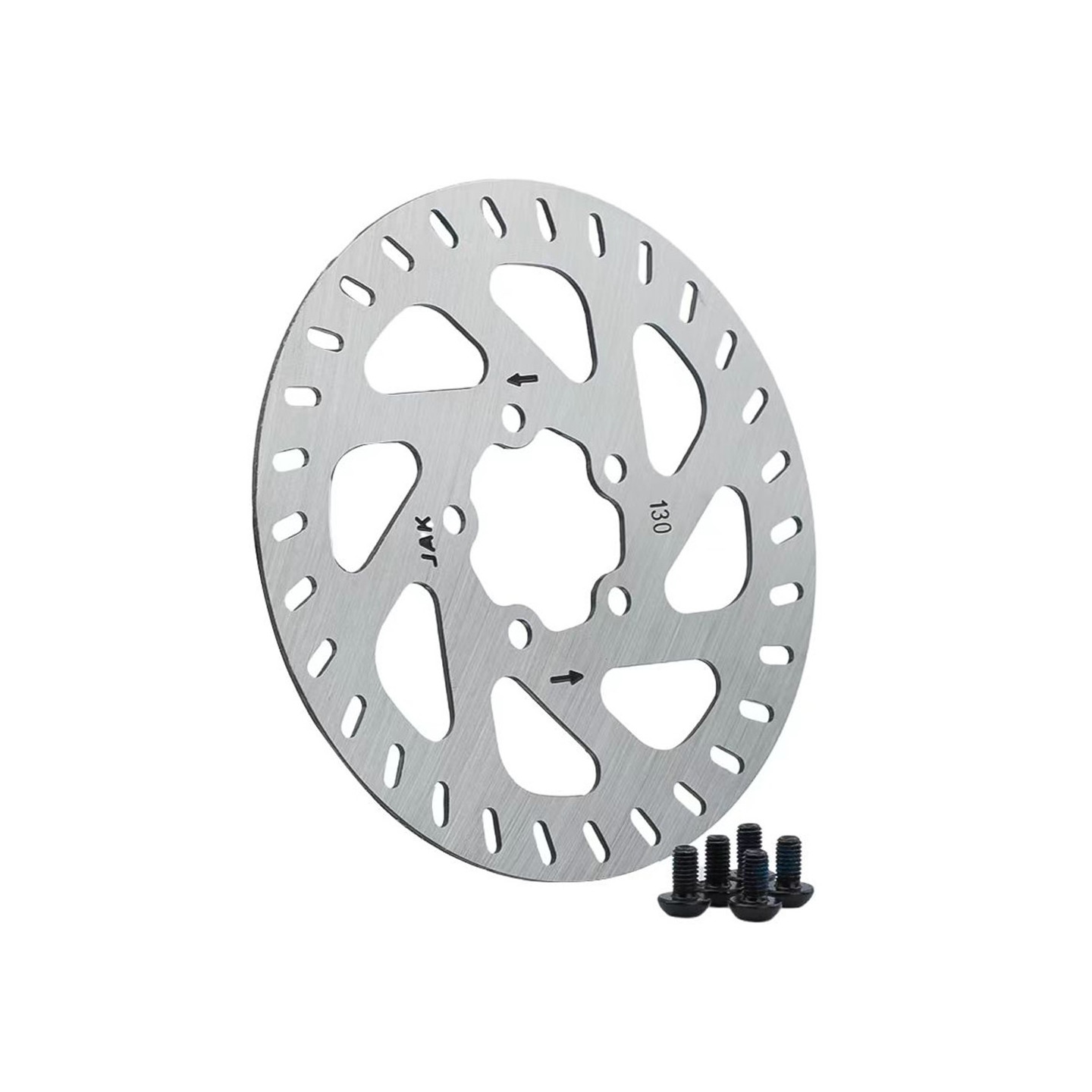 For Xiaomi Electric Scooter 4 Pro 130mm brake disc + 5 screws