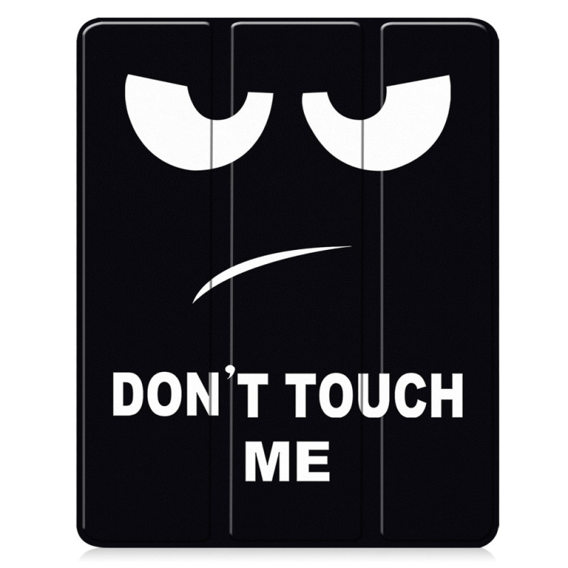 iPad Air 13 (2024) Kolminkertainen Teline Tabletin Suojakuori Kynäpidikkeellä - Don't Touch