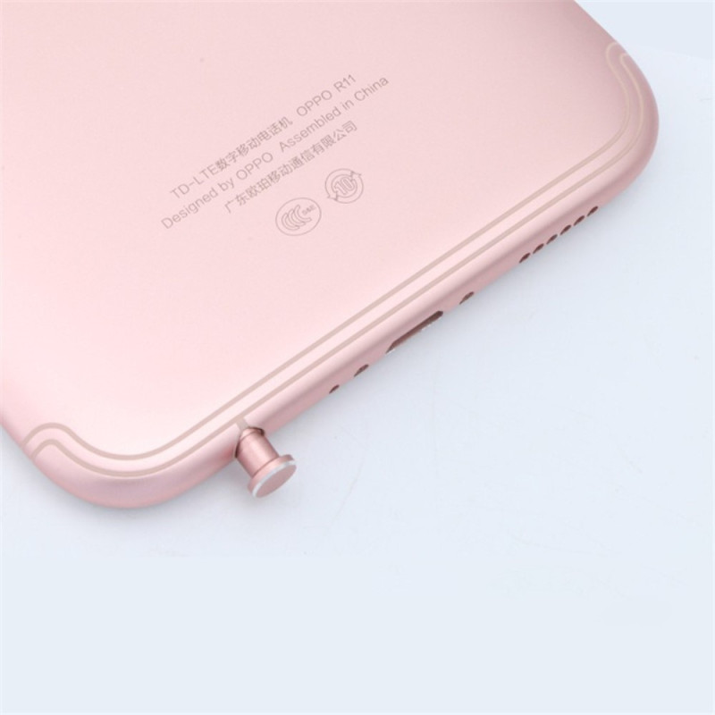 Støvtæt 3,5 mm hovedtelefonstik stik SIM - kort strømstik