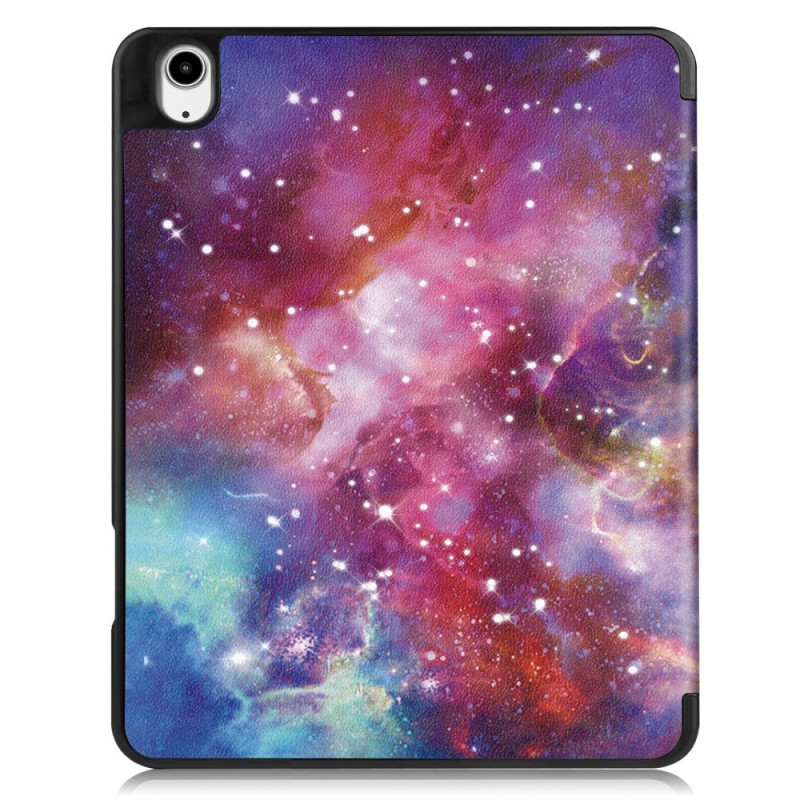 Til iPad Air 13 (2024) Slim Fit Trifoldbart deksel Pennebrett - Galaxy