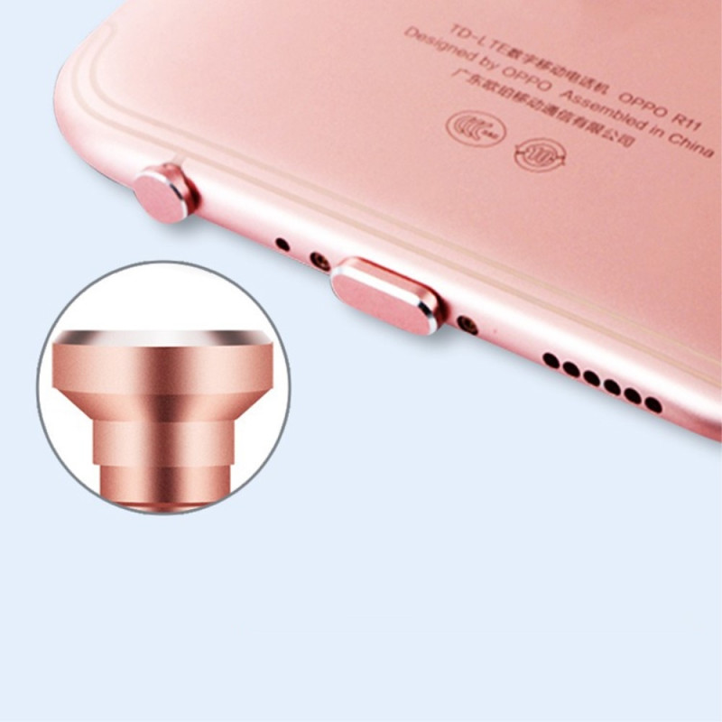 Dustproof 3.5mm Headphone Jack Plug SIM Card Power Pin