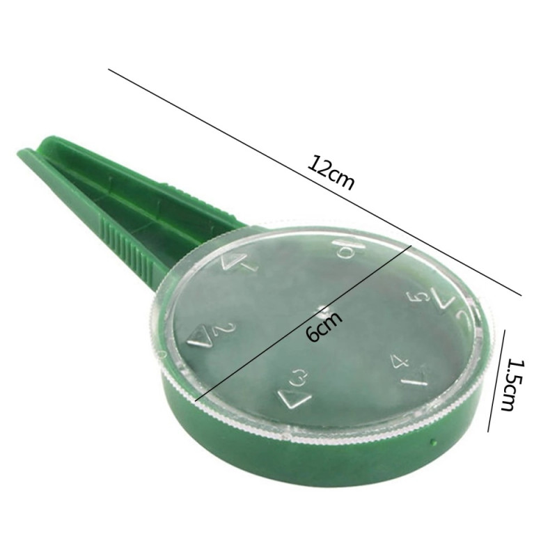 5 - trins manuel frøspreder havesåmaskine Frødispenser