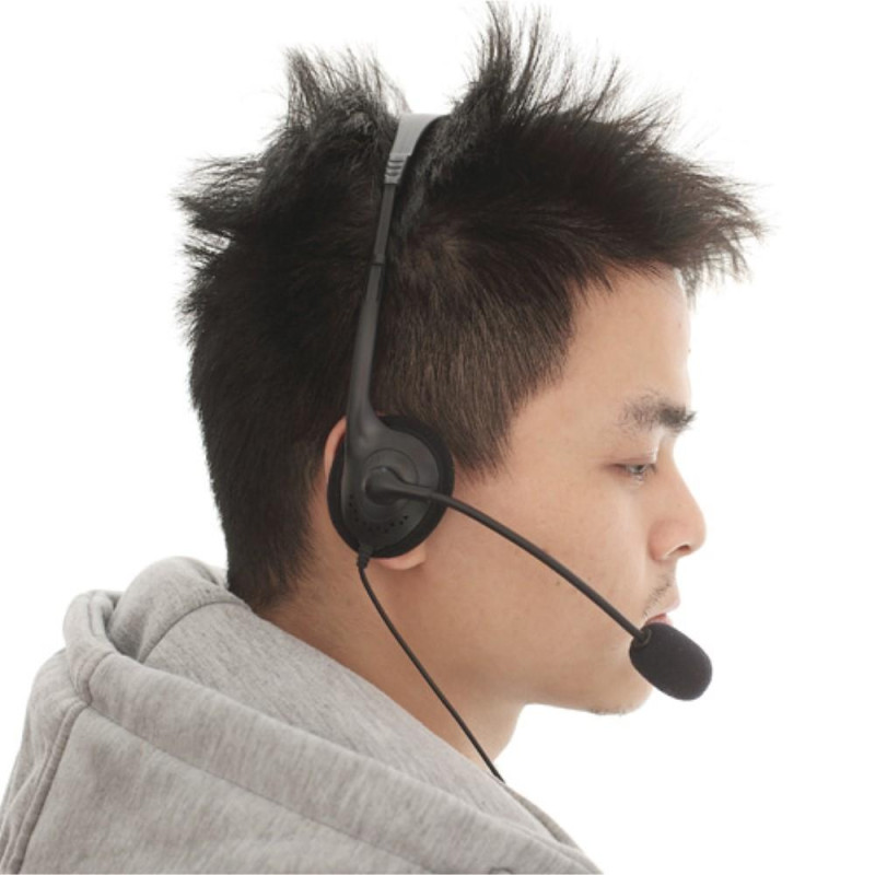 Kablet hodesett med mikrofon til Sony PlayStation 4 PS4