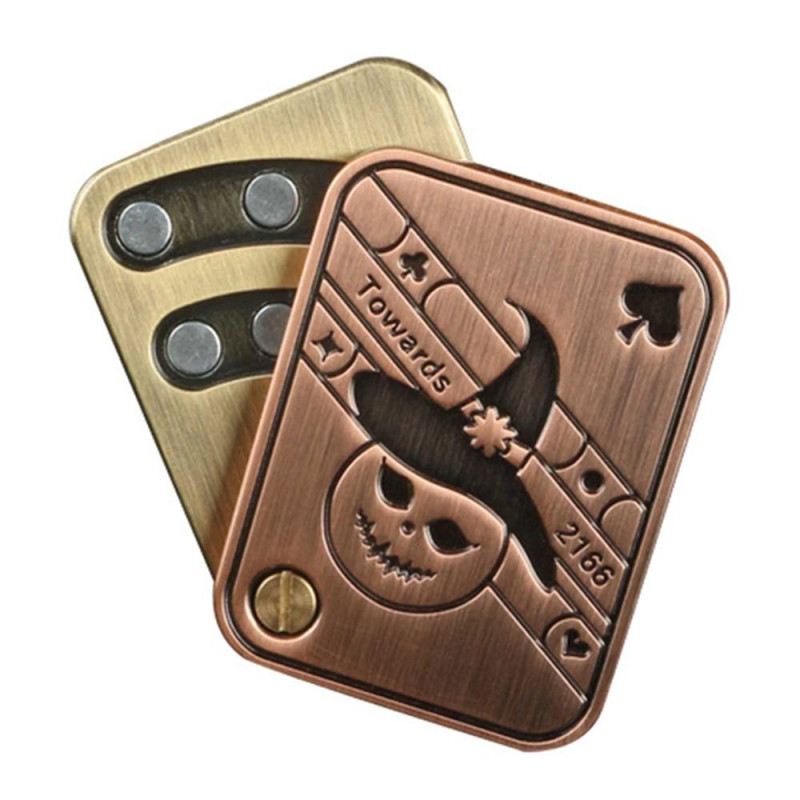 Fidget Spinner Stress Relief Magnetic Sensory - Poker Fidget Slider