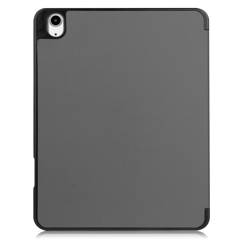 Til iPad Air 13 (2024) Slim Fit Tri - Foldbart Etui Pennebrett - Grå