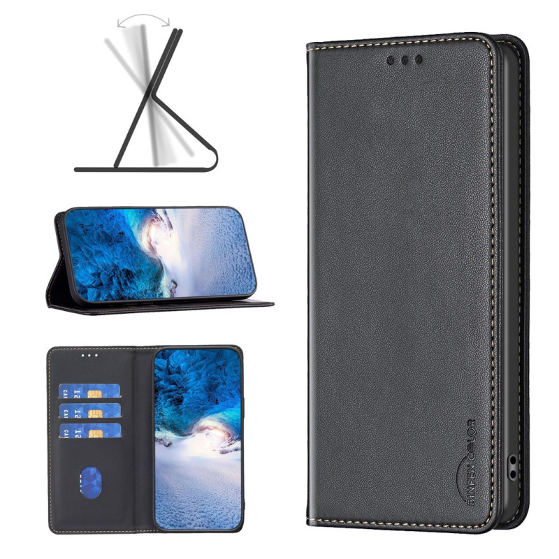 Etui for Xiaomi Poco M8 5G / Redmi Note 15 5G / Redmi Note 15 4G BINFEN COLOR BF18 med Stativ og Kortspor