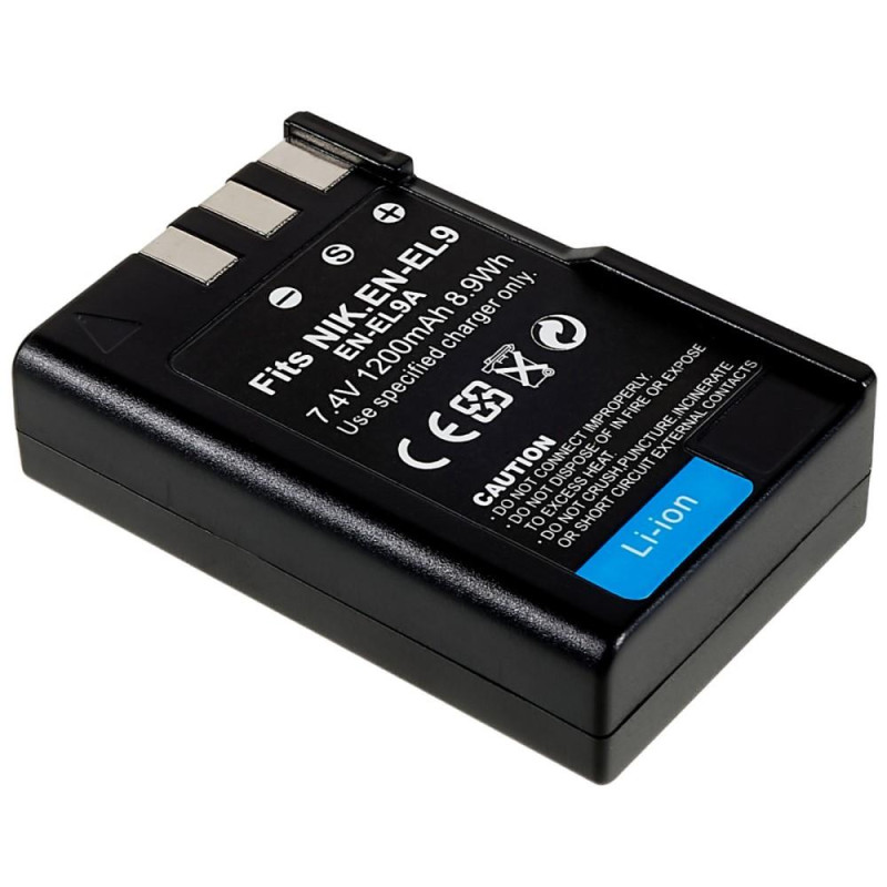 EN - EL9 Batteri til Nikon D40/D40X/D3000/D5000/D60 Etc