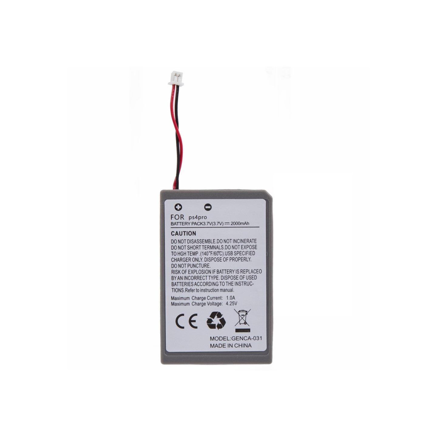 Battery for Sony Playstation 4 / 4 Pro 3.7V 2000mAh