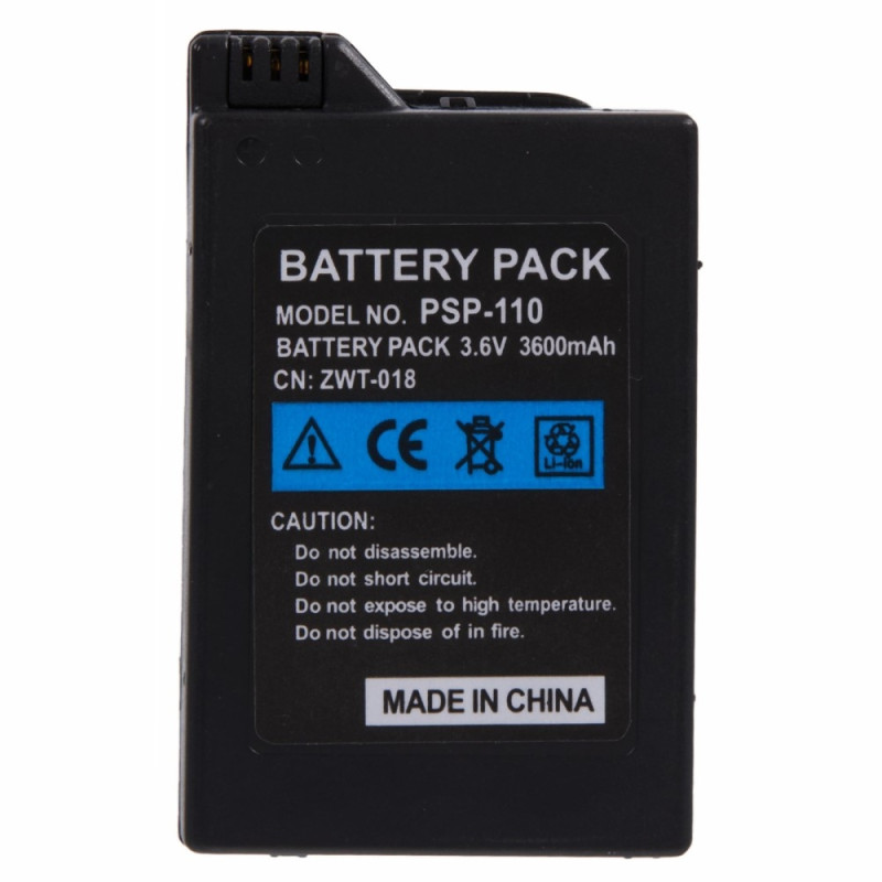 Batteri til Sony PSP - 1000 3.6V 3600mAh