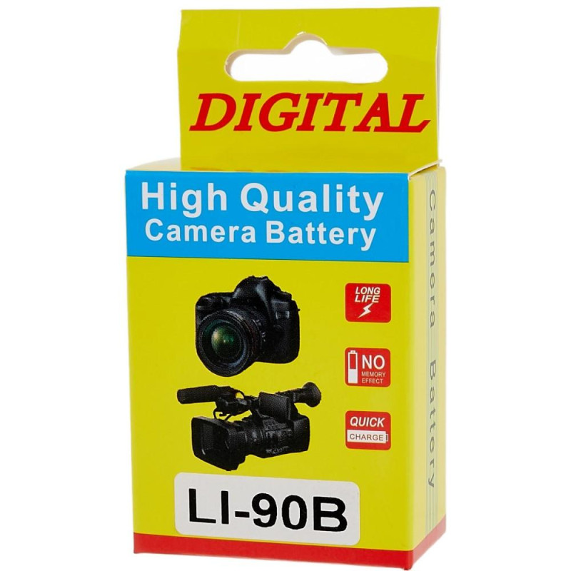 LI - 90B - akku Olympus SP110/XZ - 2/TG - 4/DB - 110/TG - 5/GRIII/TG1 jne