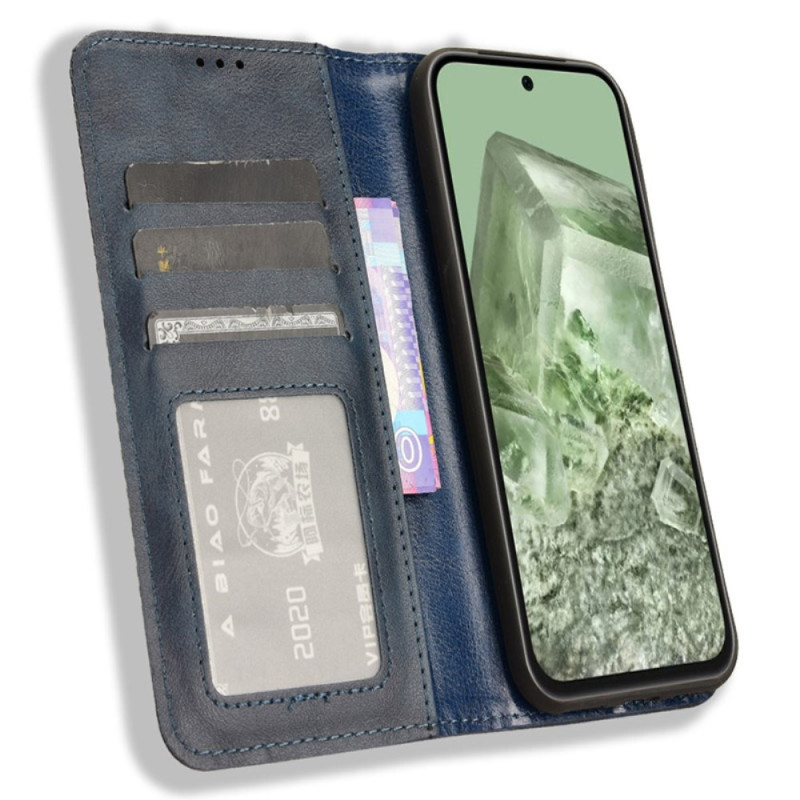 Til Google Pixel 8a Stand Phone Case Fuld Protection Pung Cover