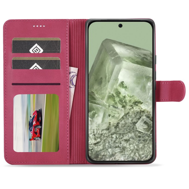 LC.IMEEKE Lommebok - deksel til Google Pixel 8a - Rosa