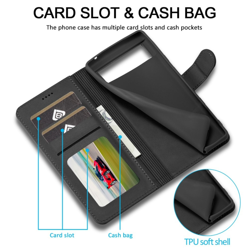 LC.IMEEKE Wallet Case for Google Pixel 8a