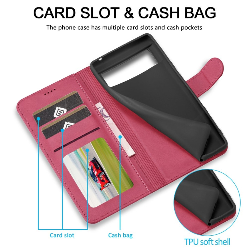 LC.IMEEKE Wallet Case for Google Pixel 8a