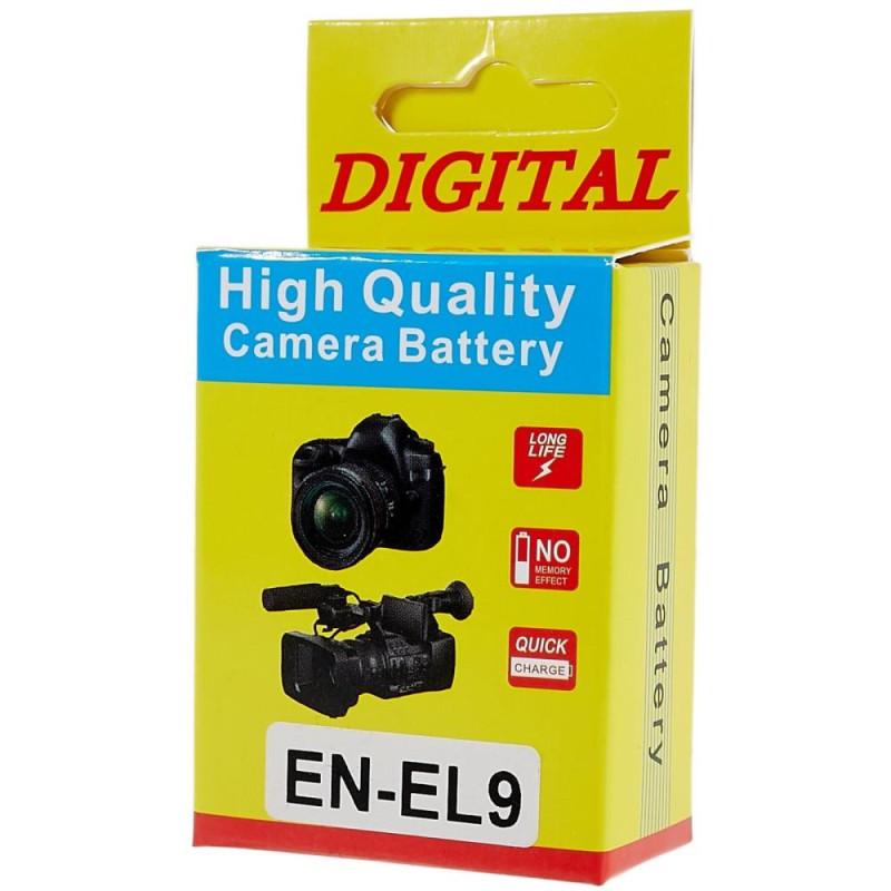 EN - EL9 Batteri til Nikon D40/D40X/D3000/D5000/D60 Etc