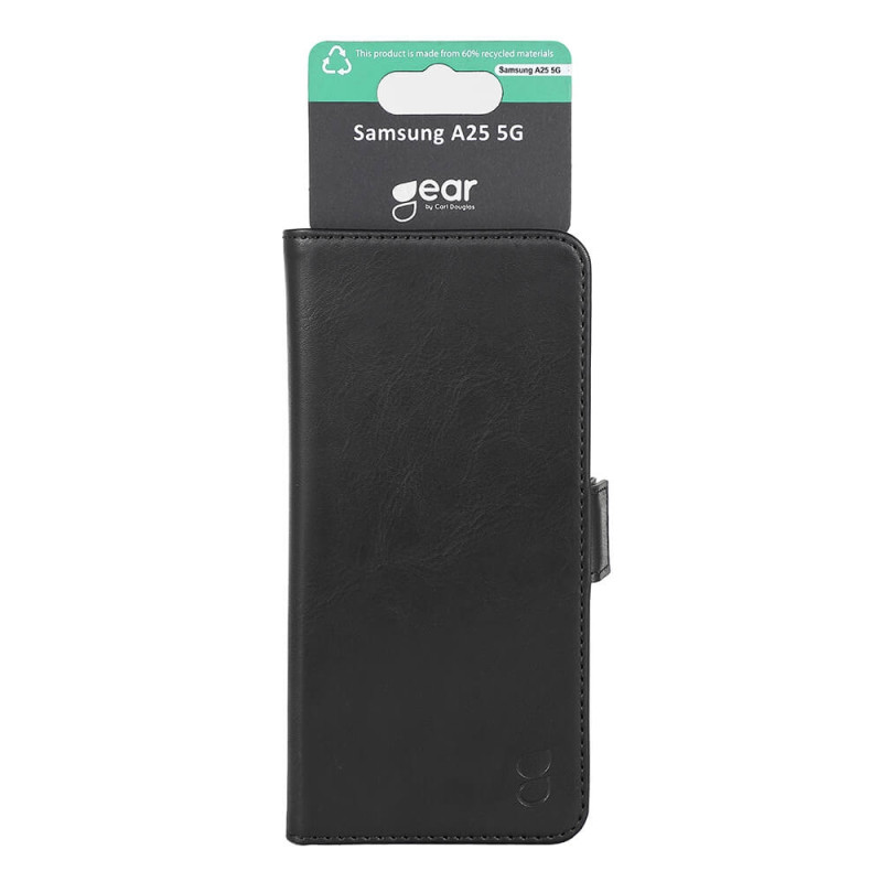 GEAR Mobile Case 3 korttilokero musta - Samsung A25 5G