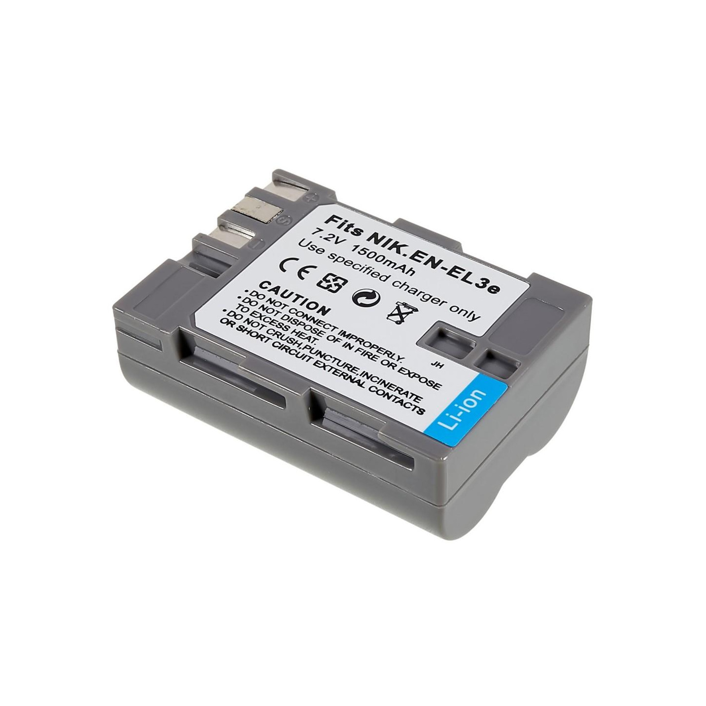 EN - EL3E Batteri til Nikon D200/D80/D300S/D100/D70/D700/D90 Etc