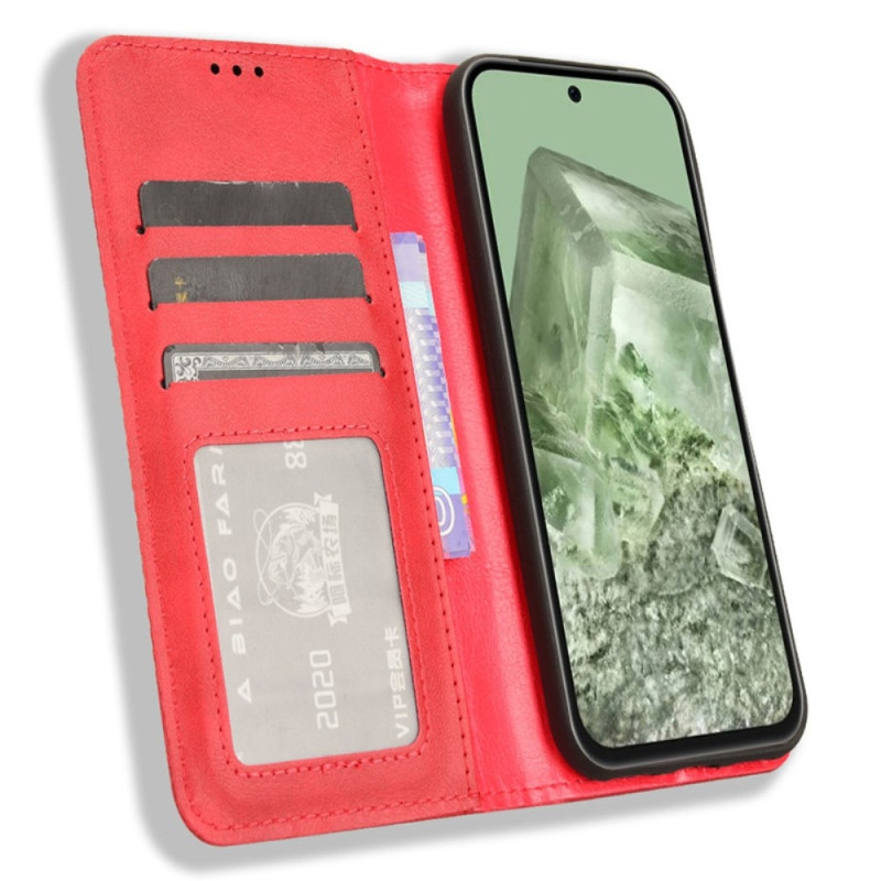 Google Pixel 8a Teline Puhelinkotelo Täysi Suojaus Lompakon Suojaus