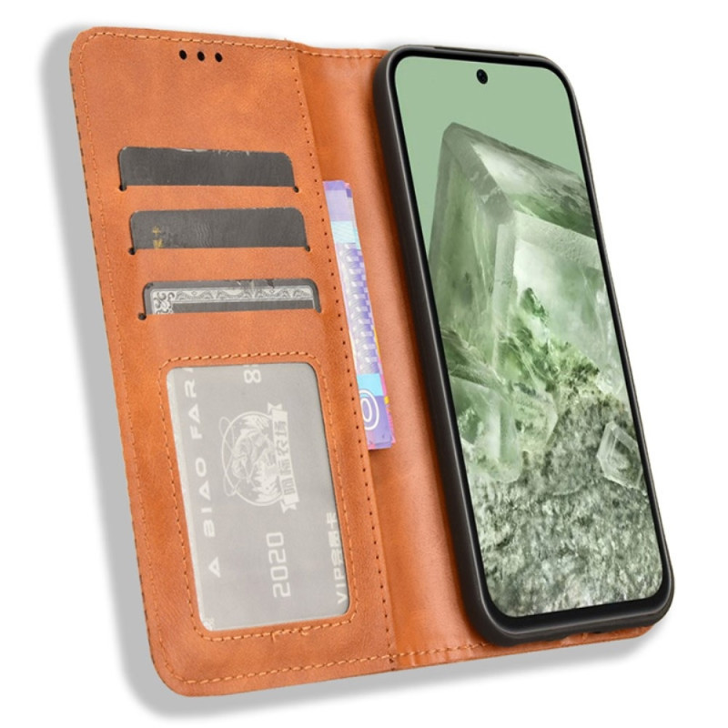 Google Pixel 8a Teline Puhelinkotelo Täysi Suojaus Lompakon Suojaus